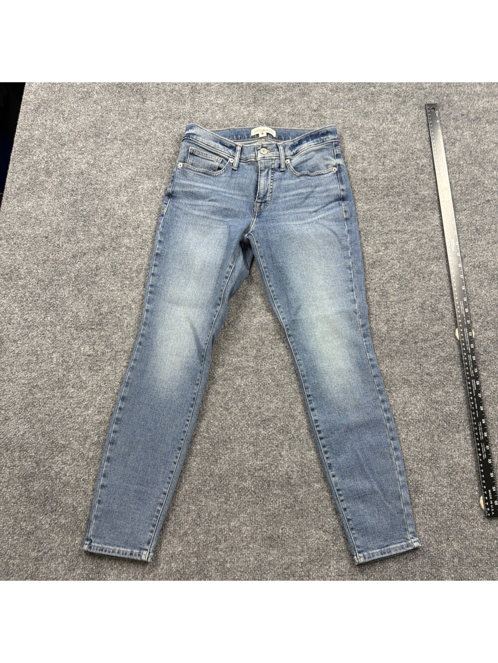 Lucky Brown 6/28 Skinny High-Rise Jeans